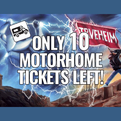Only 10 Motorhome-Tickets left!